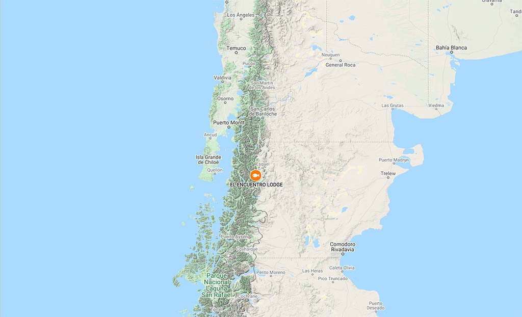 Patagonia Map - El Encuentro